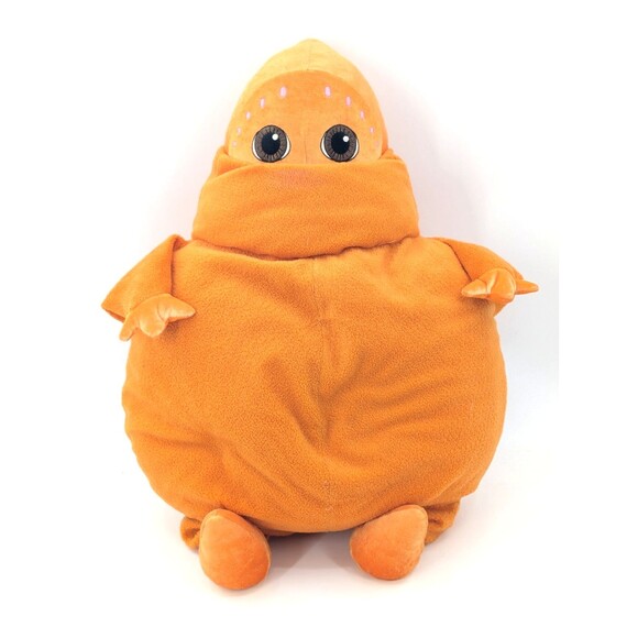 Extra Large Orange Boobah Zing Zing Zingbah 2004 Vtg Plush Toy Hasbro 24" - Picture 1 of 6